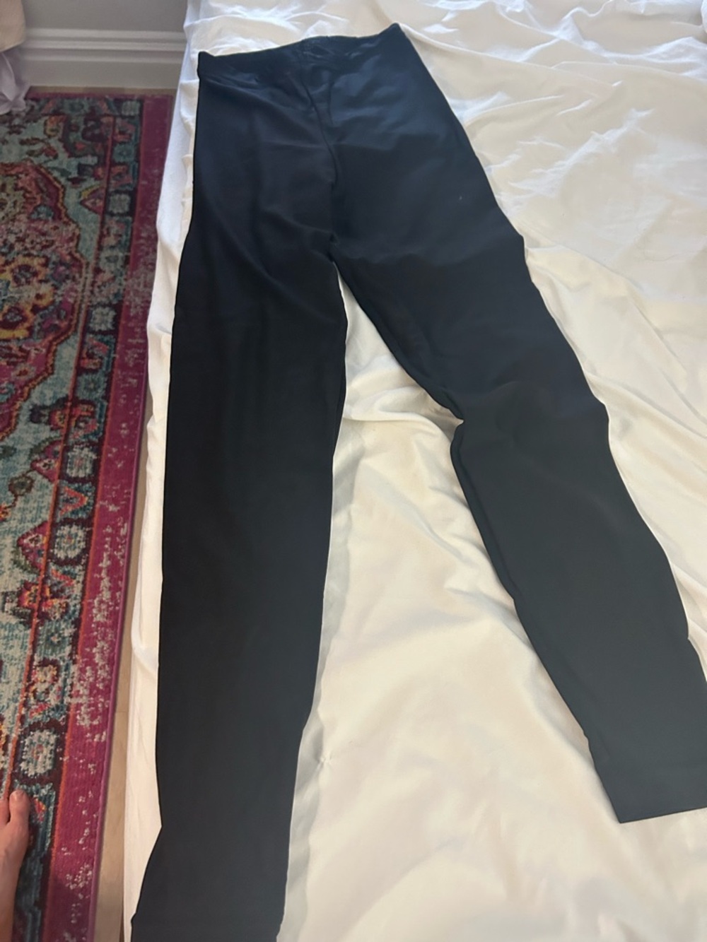 American apparel shiny leggings